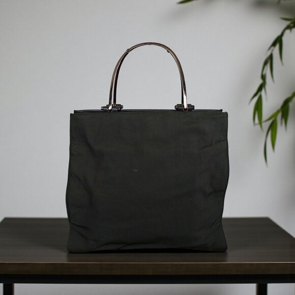 Vintage GUCCI Top Handle Tote Bag - Picture 1 of 16